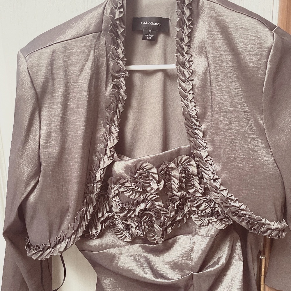 R & M Richards U.S. made cocktail dress size 14 regular